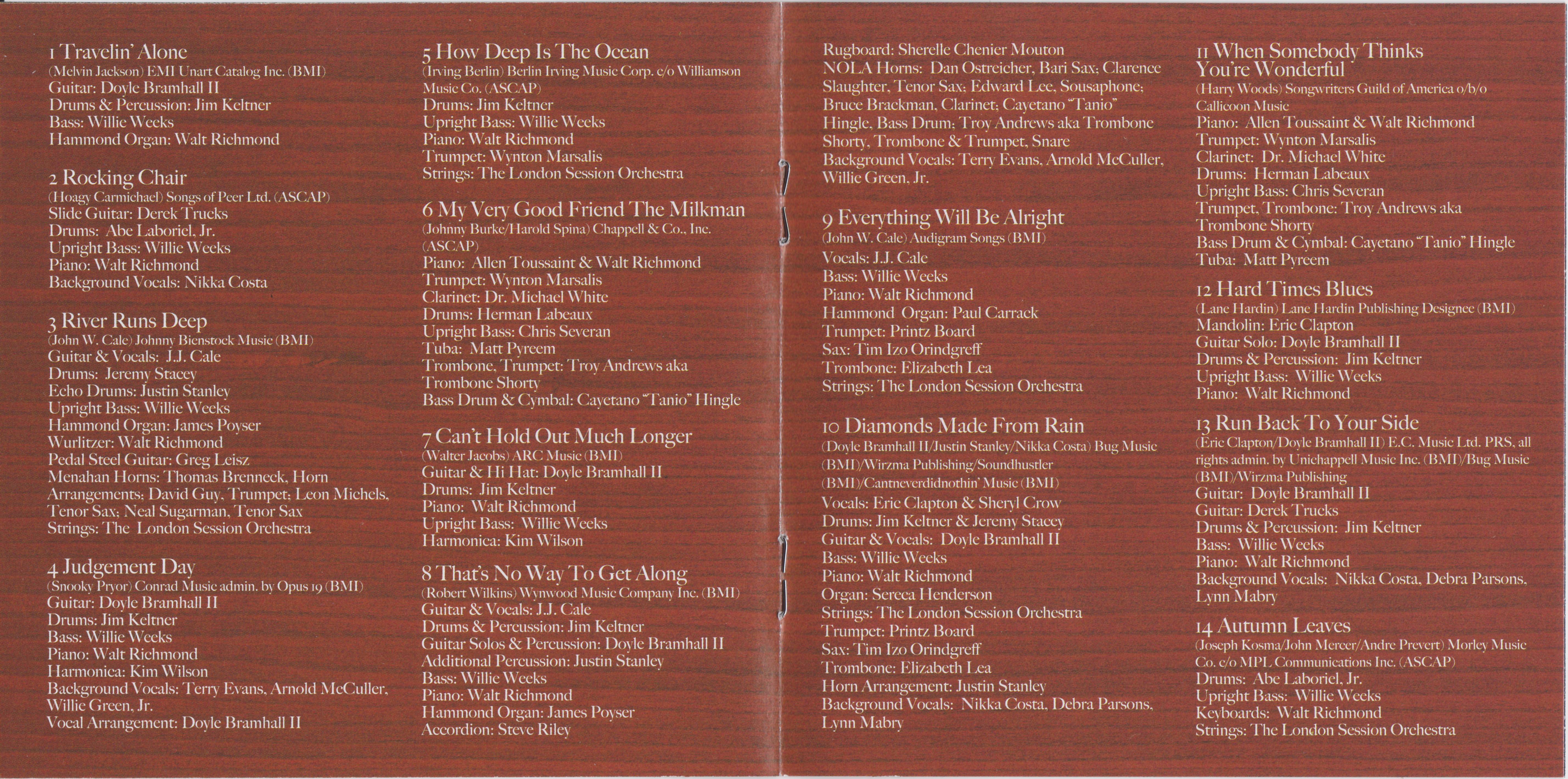 Eric Clapton Clapton : Booklet 4